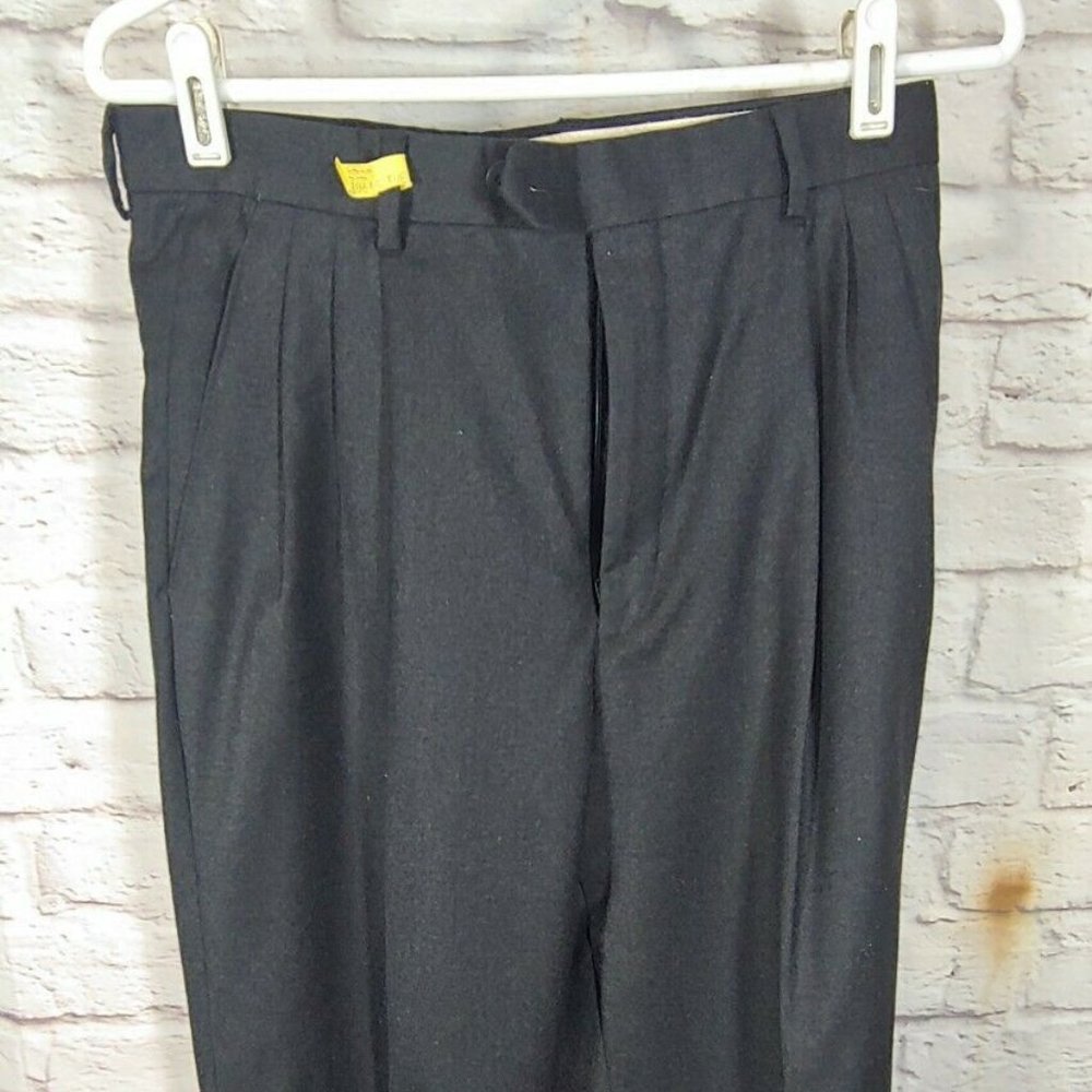 Principle Pura Lana Wool Charcoal Gray Dress Pants